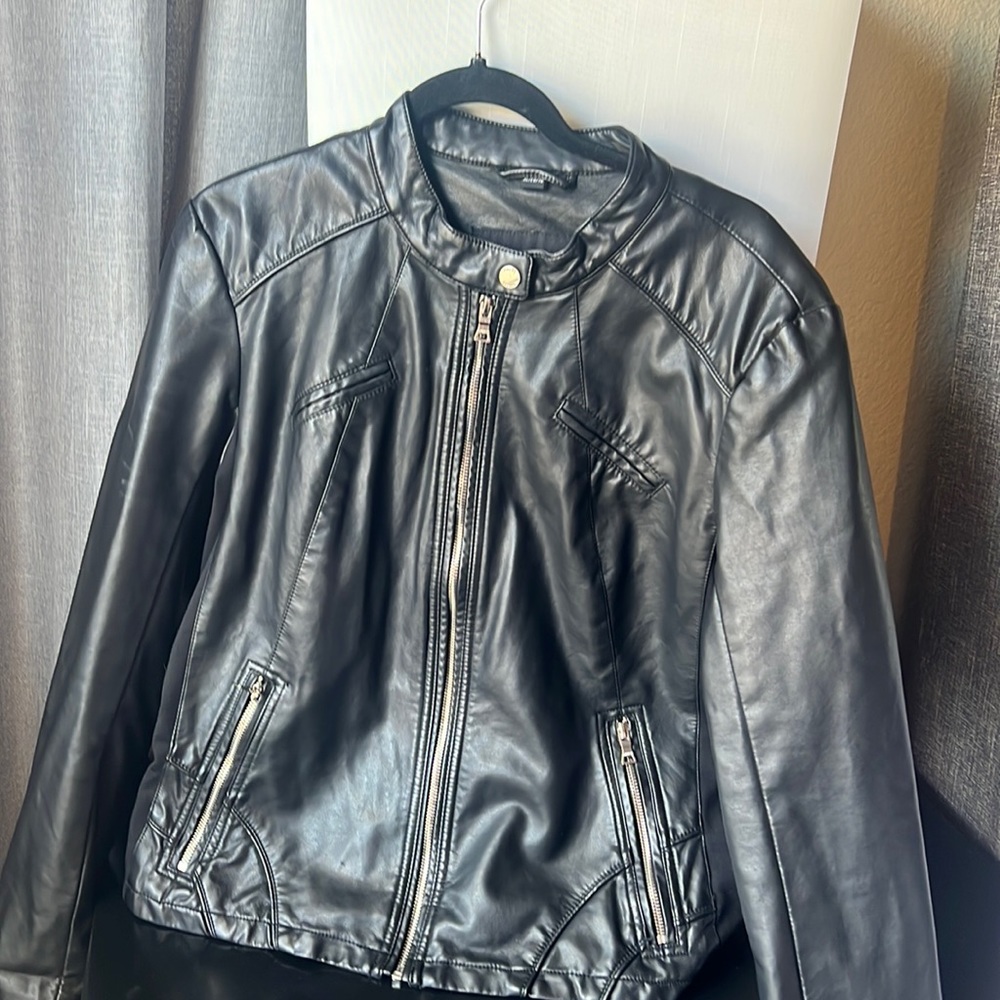 Guess leather jacket